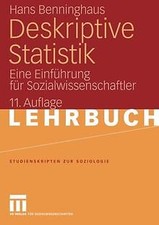 Deskriptive Statistik: Eine Einführung für Sozialwissens... | Buch | Zustand gut