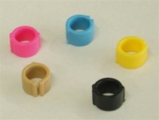 50 Wachtelringe Vogelringe