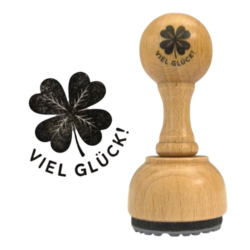 Kleeblatt viel glück - viel,