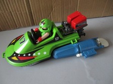 Playmobil-grünes Speedboot