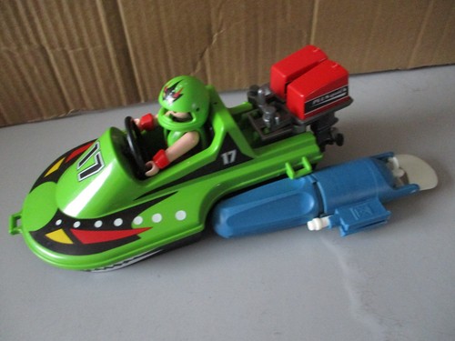 Playmobil grünes speedboot - playmobil-grünes,