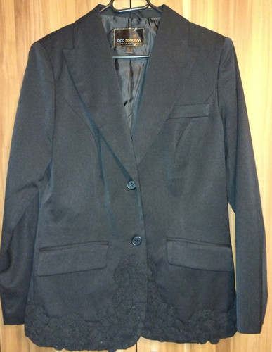 Damen blazer mit floraler - damen,