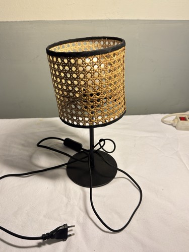 Tischlampe wiener geflecht - tischlampe,