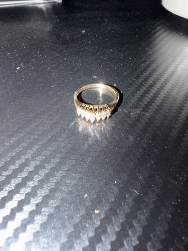 Karat gelbgold diamant - 14, ring