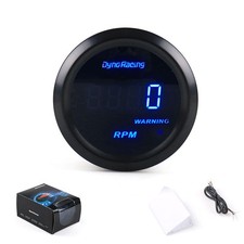 52mm digital blue led tacho - blue,