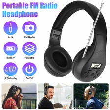 Portable FM Radio Headset