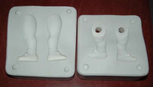 Vintage puppen gießform cdc - vintage,