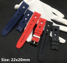 22 mm Kautschuk Uhrenarmband