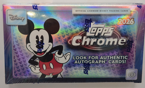 Topps chrome 2026 - chrome, disney