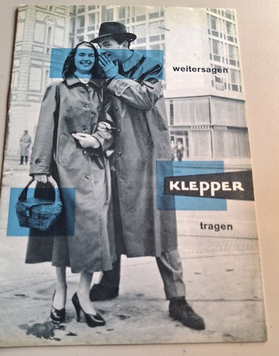 Alter prospekt reklame klepper - prospekt,
