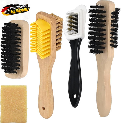 Wildleder schuhbürsten set - wildleder,