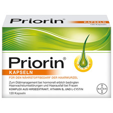 Priorin Kapseln - Haarkapseln Mit Nährstoffen Für Die Haarwurzeln - Bei Hormonel