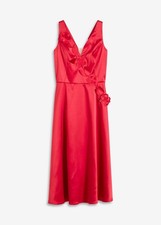 Midikleid aus glänzendem