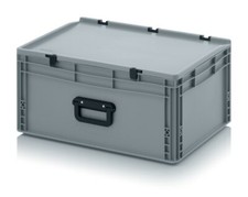 Koffer 60x40x28,5 Plastikkoffer Kuststoffkoffer Box Transportkiste Transportcase