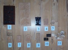 Model Holz Wachs Dekoration