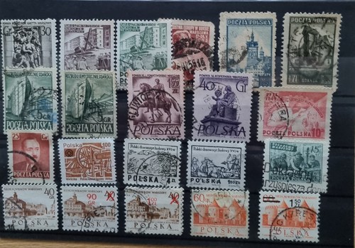 Polen gestempelt lot alte - lot, ,