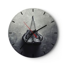 Modern Wanduhr 40x40cm Rund