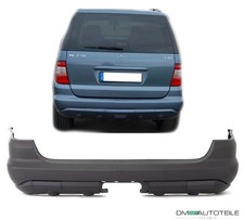 Mercedes ML W163 01-05 Stoßstange Hinten Heck ohne PDC + AHK geeignet grundiert