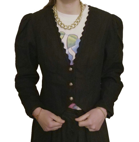 Trachtenjacke mit knöpfen - trachtenjacke,