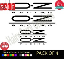 4 x OZ RACING Vinyl Vinyl
