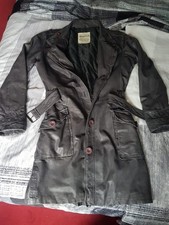 *** Jacke / Lederjacke lang, Rino & Pelle, echt Leder, Größe 42 ***