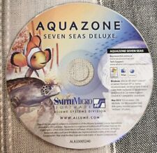 Aquazone Seven Seas PC CD-ROM Computer Aquarium Software Screensavers 2006