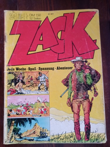 Zack 1972 hefte koralle - zack,