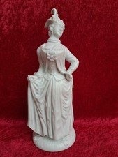 schöne, alte Porzellanfigur , Dame , Fürstenberg