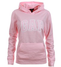 GAP Damen Kapuzenhoodie Hoodie Kapuzenpullover Pulli rosa Größe L
