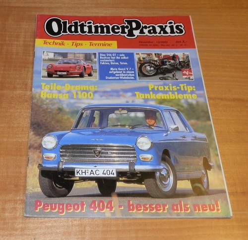 Oldtimer praxis 1993 dino - praxis,