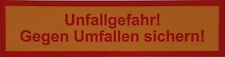 Aufkleber Unfallgefahr!  für die Pritsche für Fendt GT Geräteträger       200158