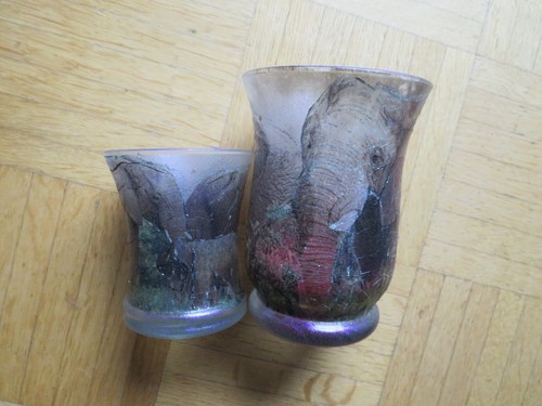 Partylite glas wind - 2, lichter