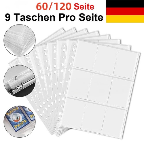 120 seiten sammelkarten - 120,