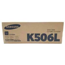 4x Original Samsung Toner Schwarz gebraucht K506L  Füllstand 61%  54%  33%  41%