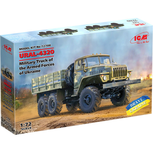 Icm 72708 ural 4320 - icm, ural-4320