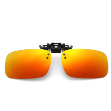 UV400 Clip on Sonnenbrille Brillen Aufsatz Clip Polarisiert  Überbrille