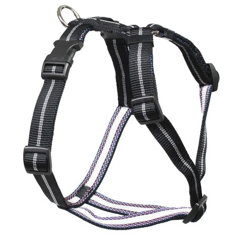 Mops brustgeschirr schwarz - mops,