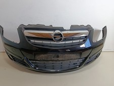 Opel Corsa D Stoßstange vorne Frontschürze Kühlergrill schwarz 2HU komplett