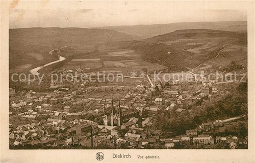 Diekirch vue generale - diekirch,