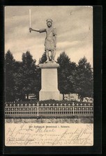 Bramstedt /Holstein, Der Roland, Ansichtskarte 1905 