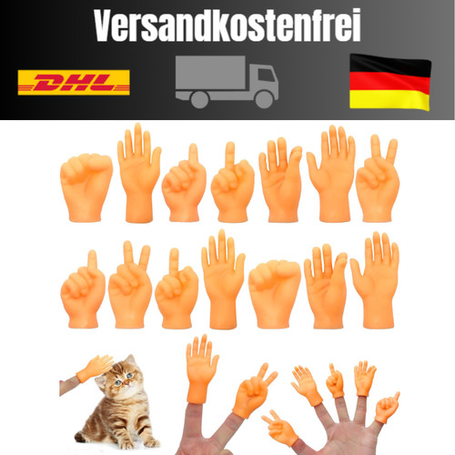 Gummi fingerpuppen set 14 - gummi-fingerpuppen,