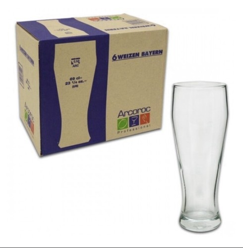 Weizenbierglas bayern - 6x,