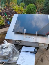 60cm Wandmontage Dunstabzugshaube Abzugshaube Edelstahl Glas Neu LED