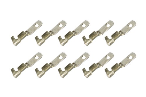 10x flachstecker 8x0 - 2,8x0,5, mit
