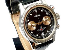 Poljot Chronograph 3133 Buran Handaufzug Herren Armbanduhr 70er Jahre