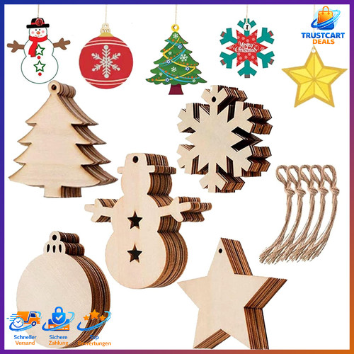 Holz weihnachtsschmuck - holz, 50