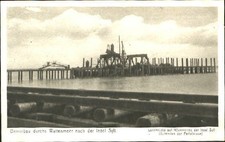 Insel sylt inselsylt dammbau - insel,