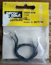 Aeronaut 5677/04 Glühbirne 3Volt Neu/OVP 1Pack