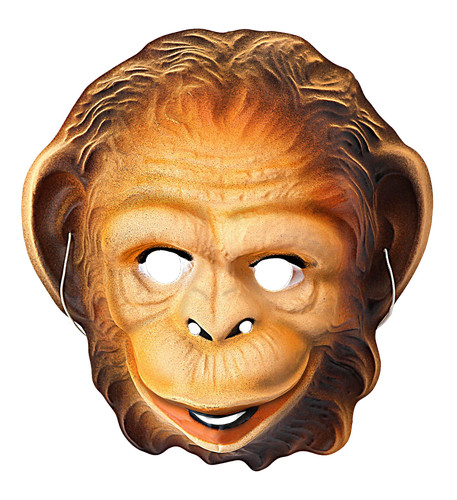 Affe erwachsenen tier maske - erwachsenen,
