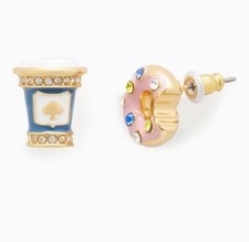 Kate spade Coffee Break Asymmetrical Studs